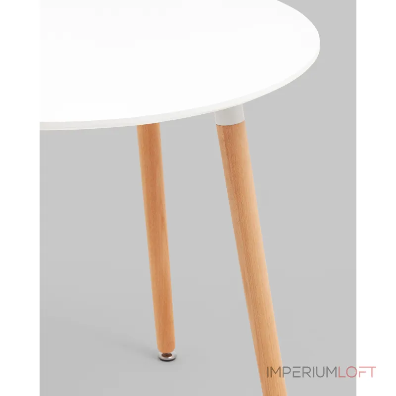 Стол Oslo Round WT New белый Stool Group УТ000038928 от ImperiumLoft