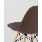 Стул Eames Style DSW коричневый (разборный каркас) Stool Group УТ000037592 от ImperiumLoft