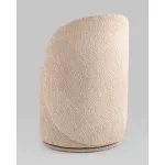 Пуф Loreen вращающийся букле капучино Stool Group УТ000039105 от ImperiumLoft