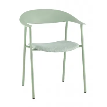 Стул Eila с подушкой пластик зеленый Stool Group УТ000039778