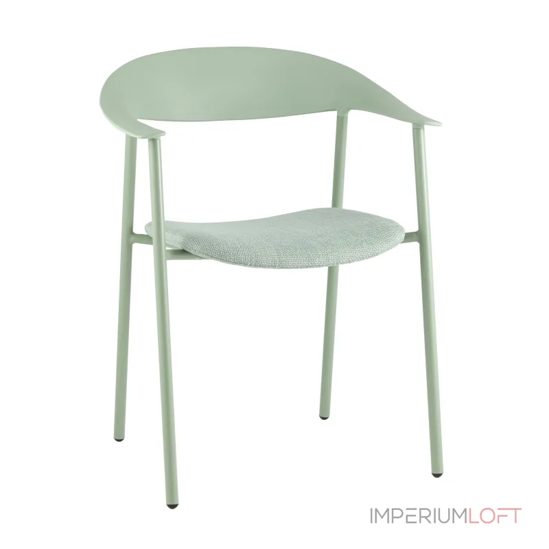 Стул Eila с подушкой пластик зеленый Stool Group УТ000039778 от ImperiumLoft Стул Eila с подушкой пластик зеленый Stool Group УТ000039778 от ImperiumLoft