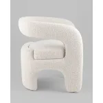 Кресло лаунж Bones жемчужный Stool Group УТ000038993 от ImperiumLoft