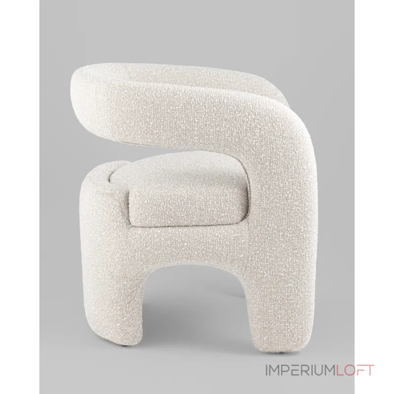 Кресло лаунж Bones жемчужный Stool Group УТ000038993 от ImperiumLoft Кресло лаунж Bones жемчужный Stool Group УТ000038993 от ImperiumLoft