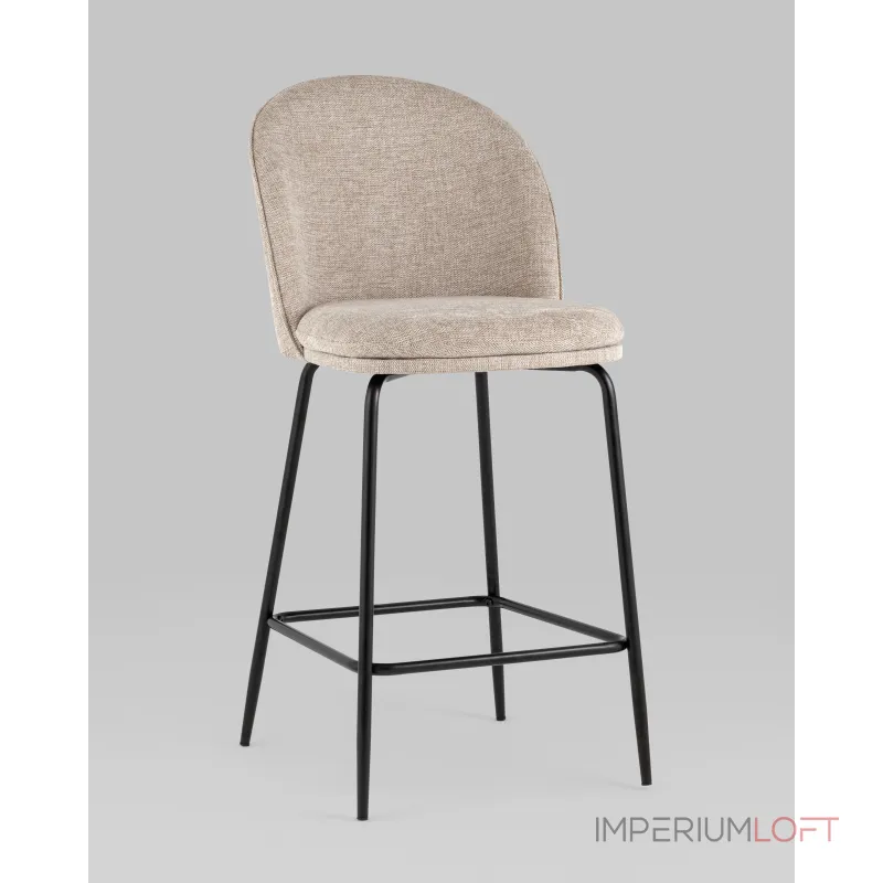 Стул полубарный Echo бежевый Stool Group УТ000038595 от ImperiumLoft Стул полубарный Echo бежевый Stool Group УТ000038595 от ImperiumLoft