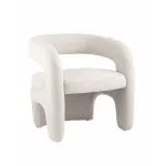 Кресло лаунж Bones жемчужный Stool Group УТ000038993 от ImperiumLoft