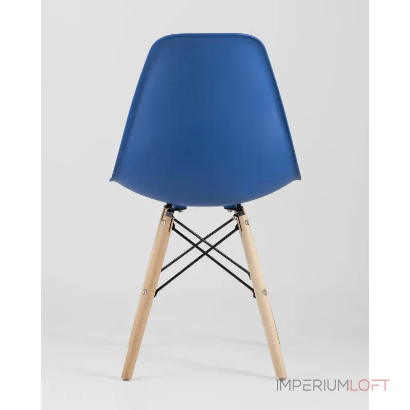 Стул Eames Style DSW синий x4 (разборный каркас) Stool Group УТ000037610 от ImperiumLoft Стул Eames Style DSW синий x4 (разборный каркас) Stool Group УТ000037610 от ImperiumLoft