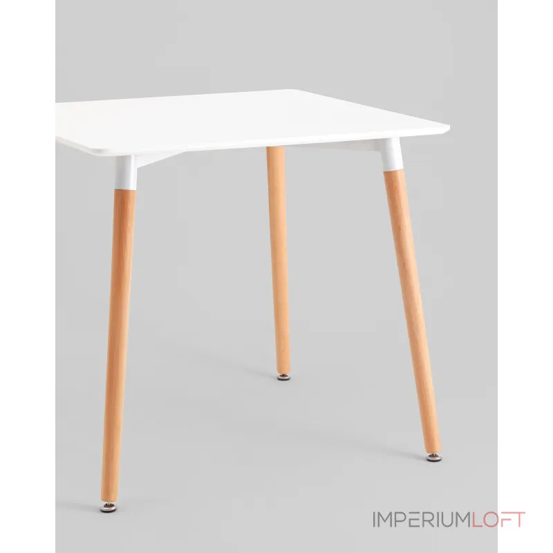 Стол Oslo Square 80х80 см белый Stool Group УТ000039065 от ImperiumLoft