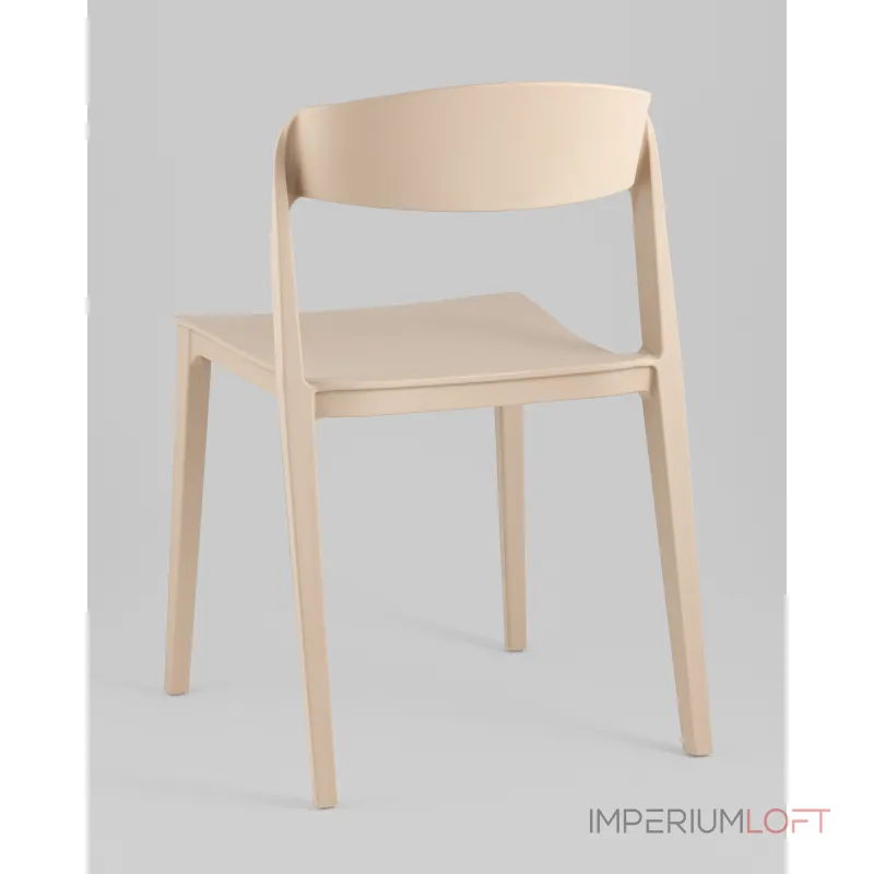 Стул Moris пластик бежевый Stool Group УТ000039254 от ImperiumLoft