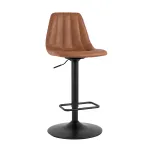 Стул барный Code экокожа коричневый Stool Group УТ000038966 от ImperiumLoft