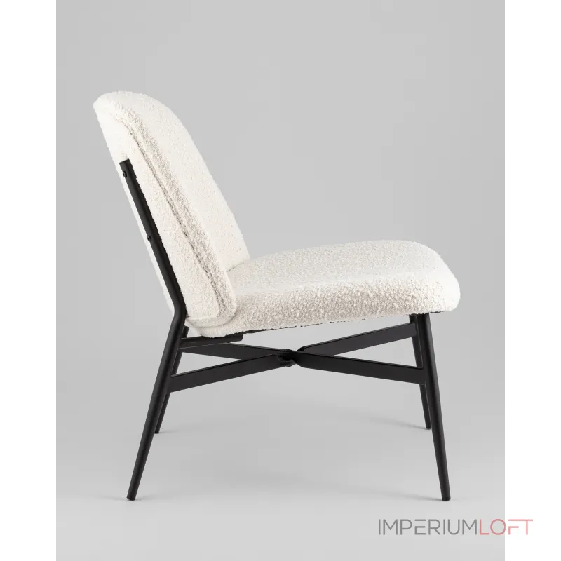 Кресло лаунж Ease белый Stool Group УТ000038982 от ImperiumLoft Кресло лаунж Ease белый Stool Group УТ000038982 от ImperiumLoft
