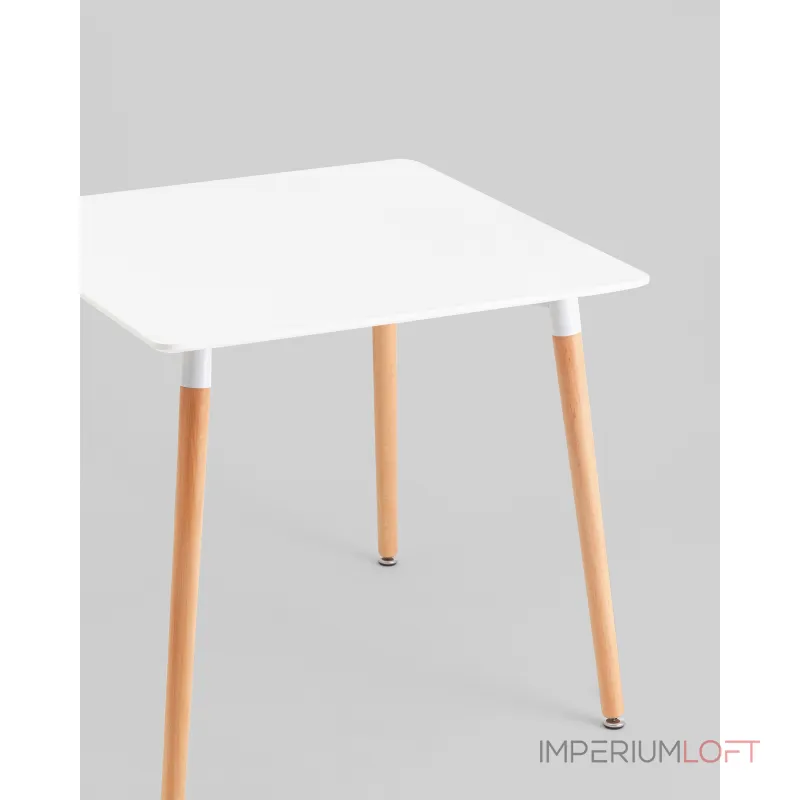 Стол Oslo Square 80х80 см белый Stool Group УТ000039065 от ImperiumLoft