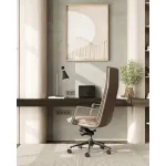 Кресло руководителя Arrow светло-серый Stool Group УТ000038537 от ImperiumLoft