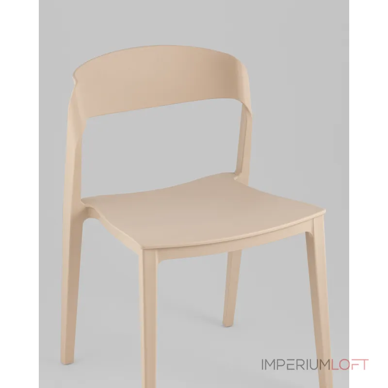 Стул Moris пластик бежевый Stool Group УТ000039254 от ImperiumLoft