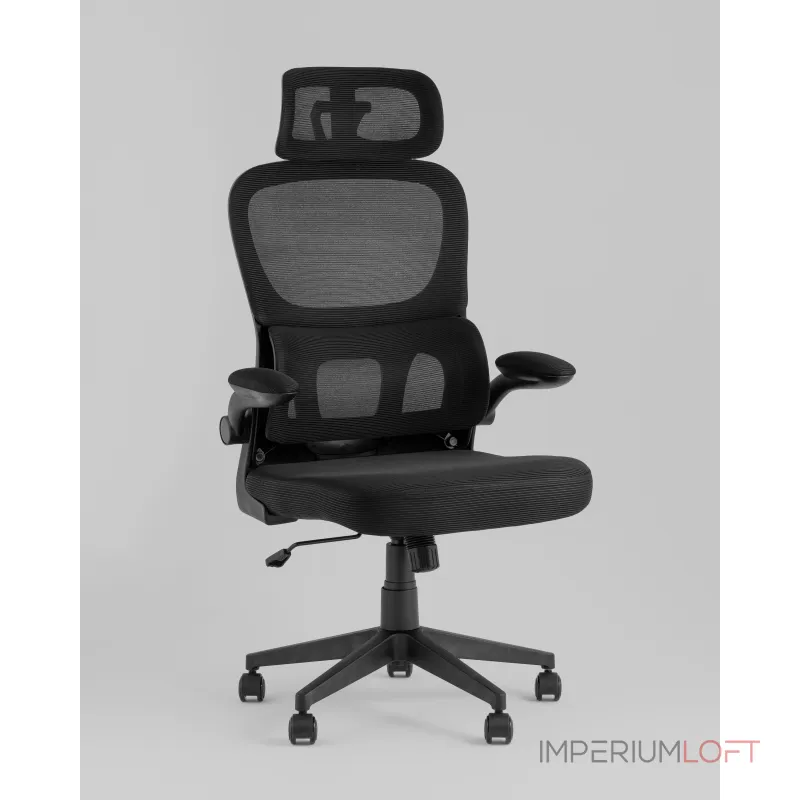 Кресло офисное Airone Expert черный Stool Group УТ000039372 от ImperiumLoft Кресло офисное Airone Expert черный Stool Group УТ000039372 от ImperiumLoft