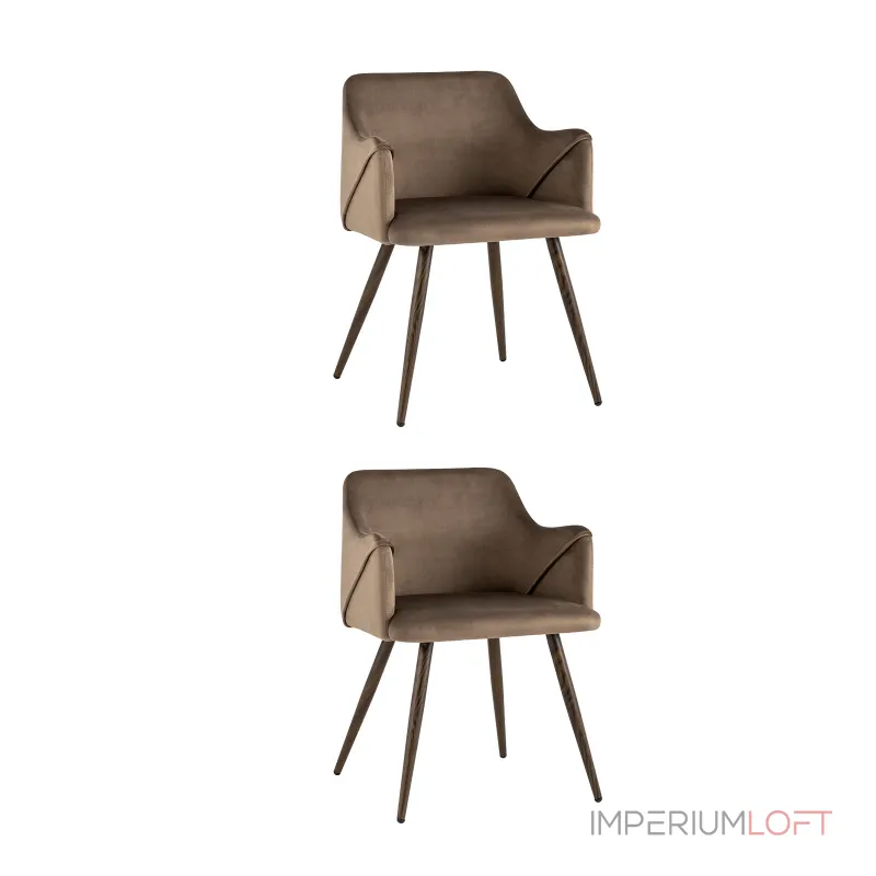 Стул Монарх NEW коричневый 2 шт Stool Group УТ000037484 от ImperiumLoft Стул Монарх NEW коричневый 2 шт Stool Group УТ000037484 от ImperiumLoft