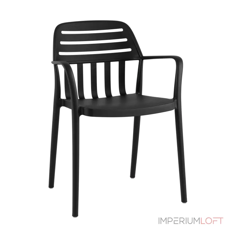 Стул Siena пластик черный Stool Group УТ000039938 от ImperiumLoft