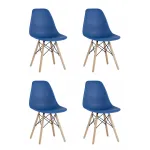 Стул Eames Style DSW синий x4 (разборный каркас) Stool Group УТ000037610 от ImperiumLoft