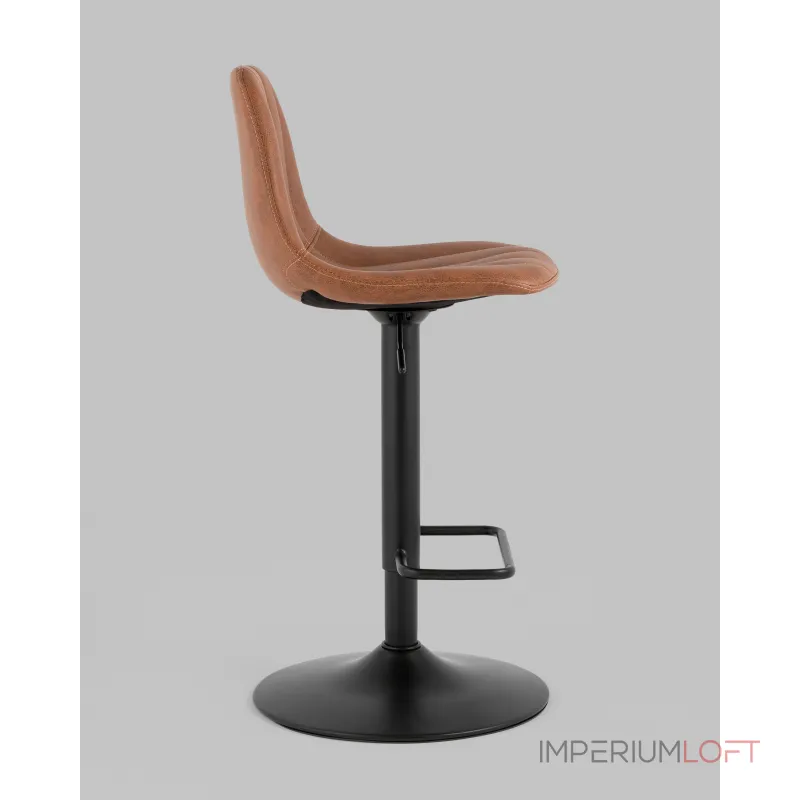 Стул барный Code экокожа коричневый Stool Group УТ000038966 от ImperiumLoft