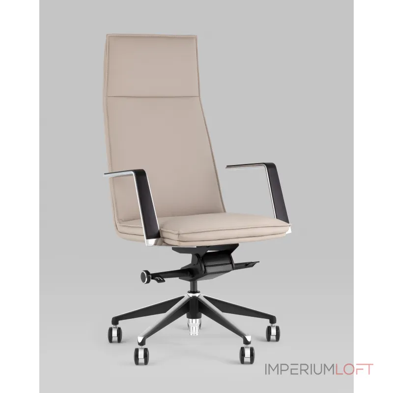 Кресло руководителя Arrow светло-серый Stool Group УТ000038537 от ImperiumLoft