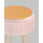 Пуф Астор светло-розовый Stool Group УТ000039498 от ImperiumLoft