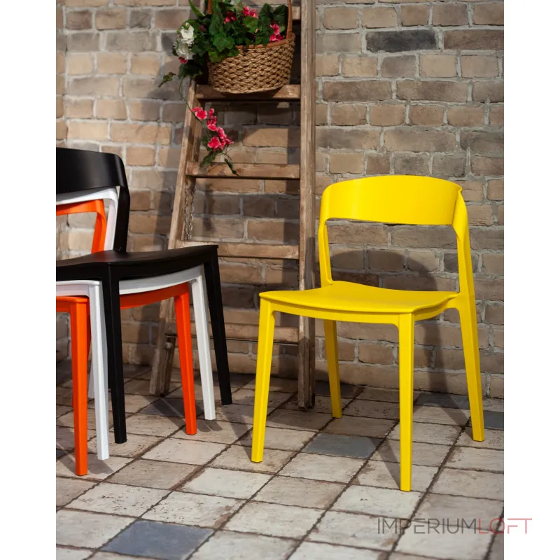 Стул Moris пластик бежевый Stool Group УТ000039254 от ImperiumLoft