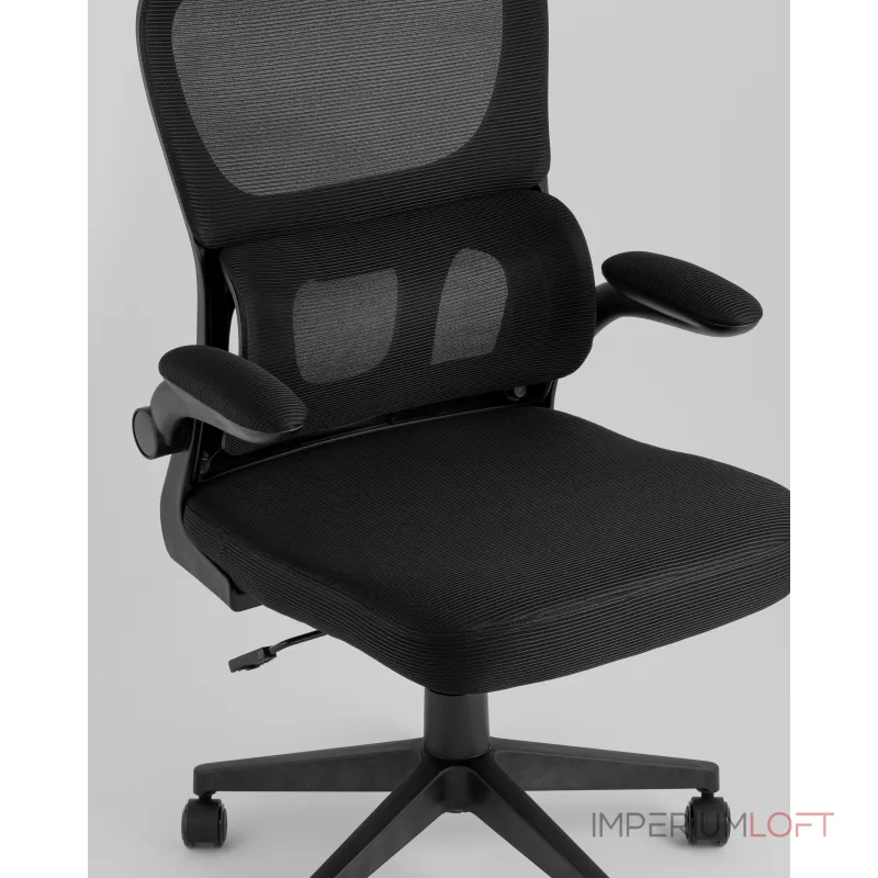 Кресло офисное Airone Expert черный Stool Group УТ000039372 от ImperiumLoft Кресло офисное Airone Expert черный Stool Group УТ000039372 от ImperiumLoft