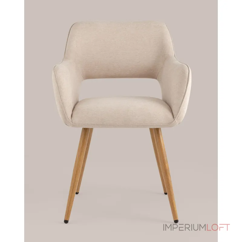 Стул Кромвель II бежевый 2 шт Stool Group УТ000037432 от ImperiumLoft