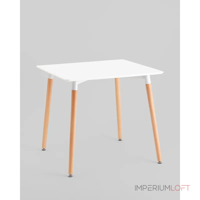 Стол Oslo Square 80х80 см белый Stool Group УТ000039065 от ImperiumLoft