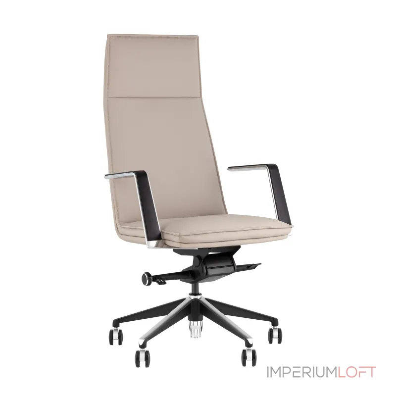 Кресло руководителя Arrow светло-серый Stool Group УТ000038537 от ImperiumLoft