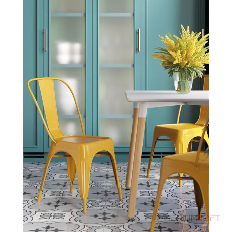 Стол Oslo Square 80х80 см белый Stool Group УТ000039065 от ImperiumLoft