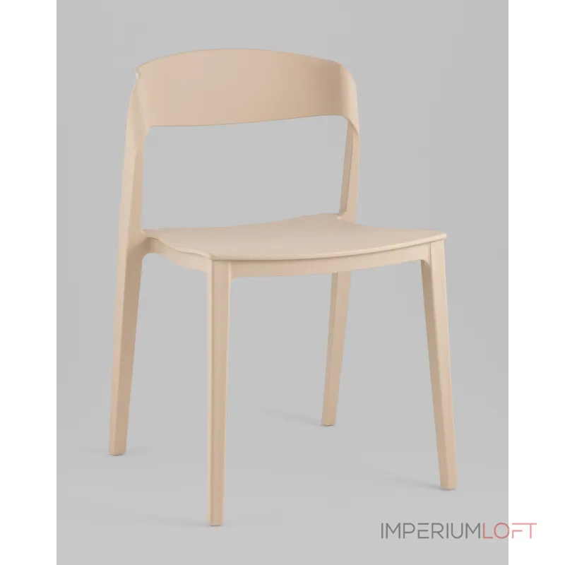 Стул Moris пластик бежевый Stool Group УТ000039254 от ImperiumLoft