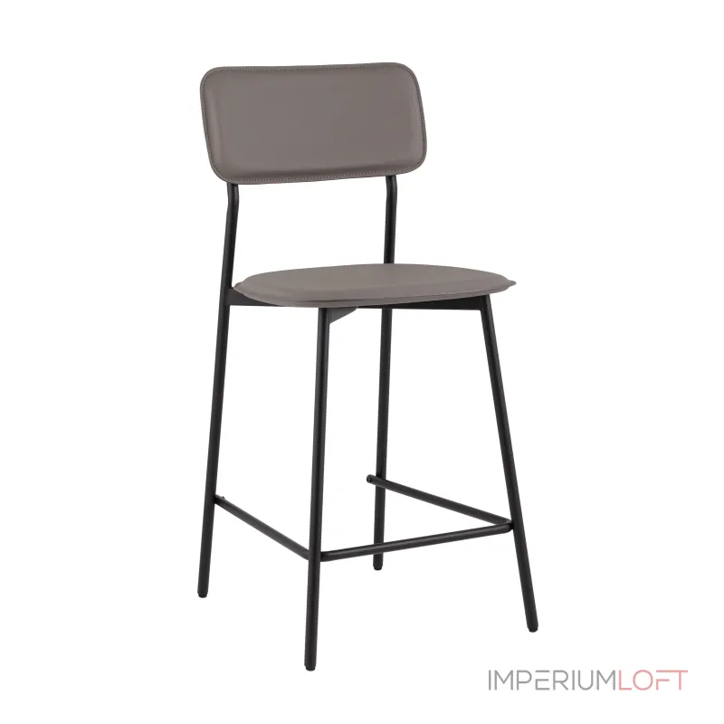 Стул полубарный Mikkie серый Stool Group УТ000039226 от ImperiumLoft Стул полубарный Mikkie серый Stool Group УТ000039226 от ImperiumLoft