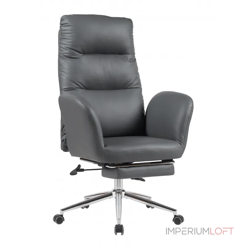 Кресло руководителя с оттоманкой Stool Group Solid УТ000040807 от ImperiumLoft Кресло руководителя с оттоманкой Stool Group Solid УТ000040807 от ImperiumLoft