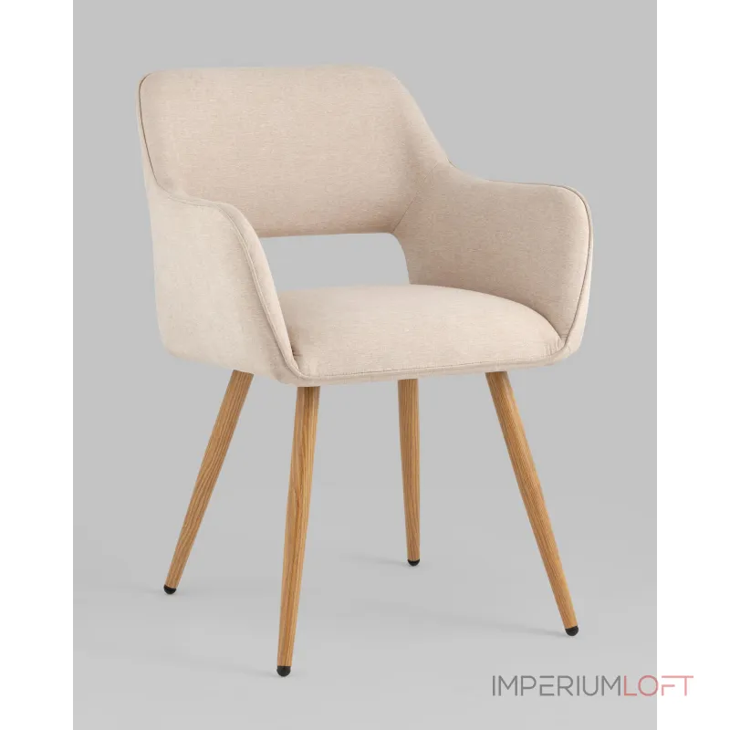 Стул Кромвель II бежевый 2 шт Stool Group УТ000037432 от ImperiumLoft