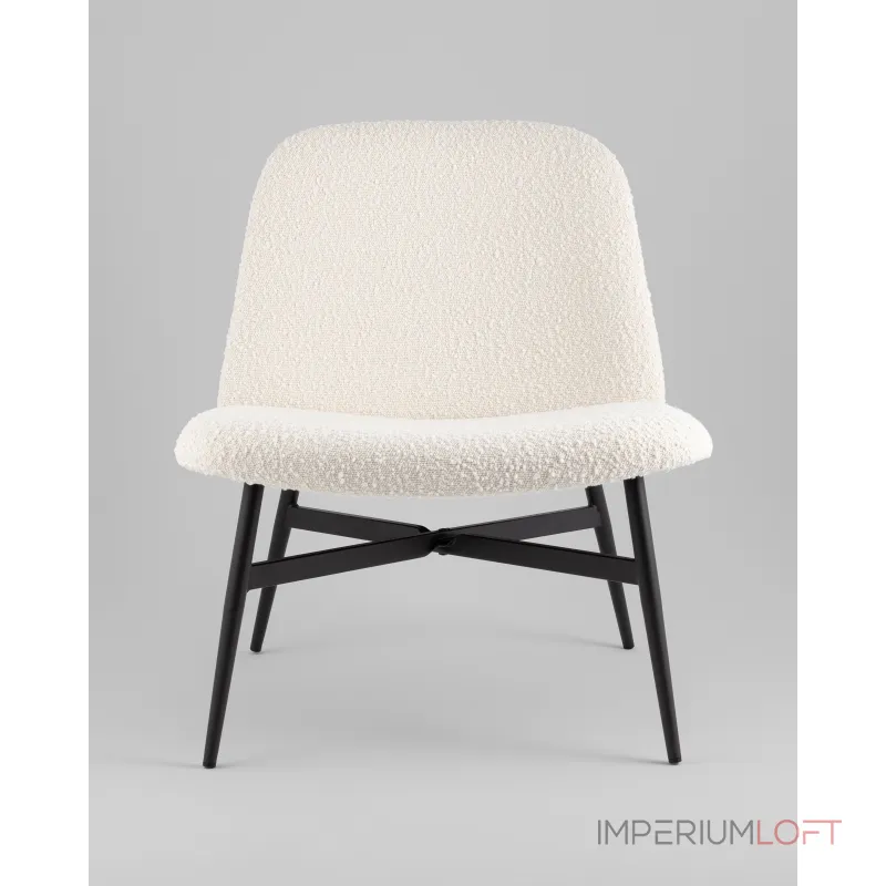 Кресло лаунж Ease белый Stool Group УТ000038982 от ImperiumLoft Кресло лаунж Ease белый Stool Group УТ000038982 от ImperiumLoft