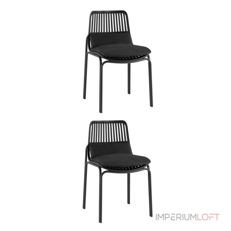 Стул с подушкой 2шт Stool Group Louran УТ000042568 от ImperiumLoft Стул с подушкой 2шт Stool Group Louran УТ000042568 от ImperiumLoft