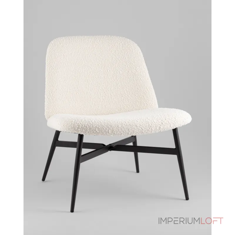 Кресло лаунж Ease белый Stool Group УТ000038982 от ImperiumLoft Кресло лаунж Ease белый Stool Group УТ000038982 от ImperiumLoft