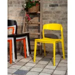 Стул Moris пластик бледно-желтый Stool Group УТ000039255 от ImperiumLoft