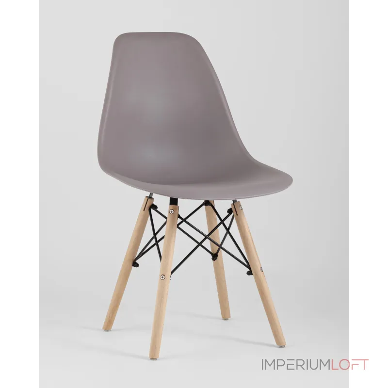 Стул Eames Style DSW темно-бежевый (разборный каркас) Stool Group УТ000037600 от ImperiumLoft Стул Eames Style DSW темно-бежевый (разборный каркас) Stool Group УТ000037600 от ImperiumLoft
