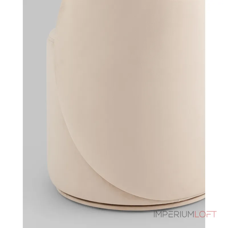 Пуф Loreen вращающийся велюр молочный Stool Group УТ000039107 от ImperiumLoft Пуф Loreen вращающийся велюр молочный Stool Group УТ000039107 от ImperiumLoft