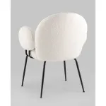 Кресло Nina белый Stool Group УТ000039073 от ImperiumLoft