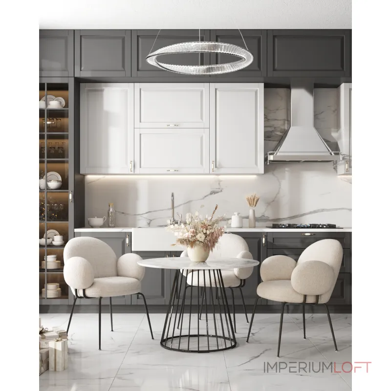 Кресло Nina белый Stool Group УТ000039073 от ImperiumLoft Кресло Nina белый Stool Group УТ000039073 от ImperiumLoft