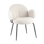 Кресло Nina белый Stool Group УТ000039073 от ImperiumLoft
