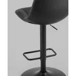 Стул барный Code экокожа чёрный Stool Group УТ000038965 от ImperiumLoft