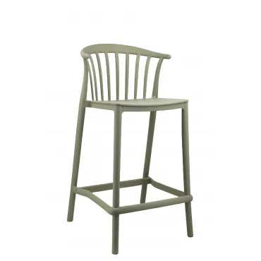 Стул полубарный Campo пластик зеленый Stool Group УТ000039943