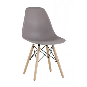 Стул Eames Style DSW темно-бежевый (разборный каркас) Stool Group УТ000037600 Стул Eames Style DSW темно-бежевый (разборный каркас) Stool Group УТ000037600