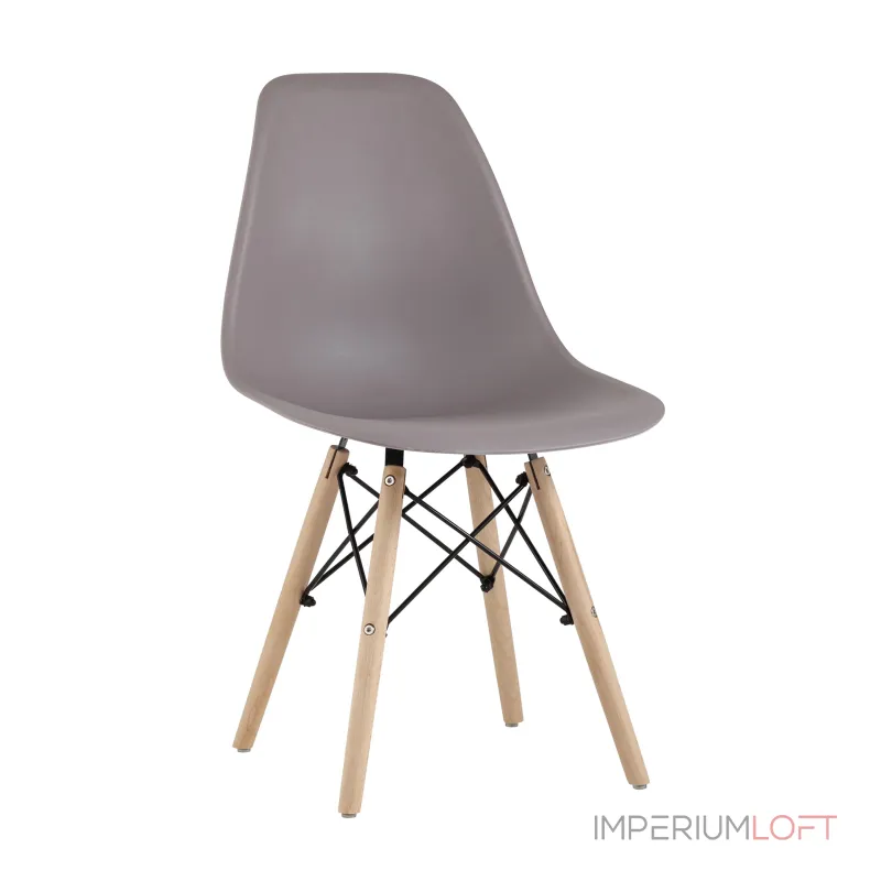 Стул Eames Style DSW темно-бежевый (разборный каркас) Stool Group УТ000037600 от ImperiumLoft Стул Eames Style DSW темно-бежевый (разборный каркас) Stool Group УТ000037600 от ImperiumLoft