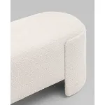 Банкетка Taks букле белый Stool Group УТ000039115 от ImperiumLoft