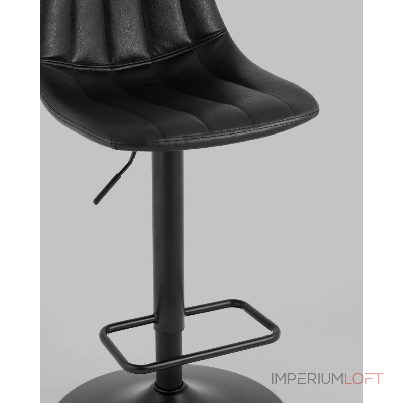 Стул барный Code экокожа чёрный Stool Group УТ000038965 от ImperiumLoft Стул барный Code экокожа чёрный Stool Group УТ000038965 от ImperiumLoft