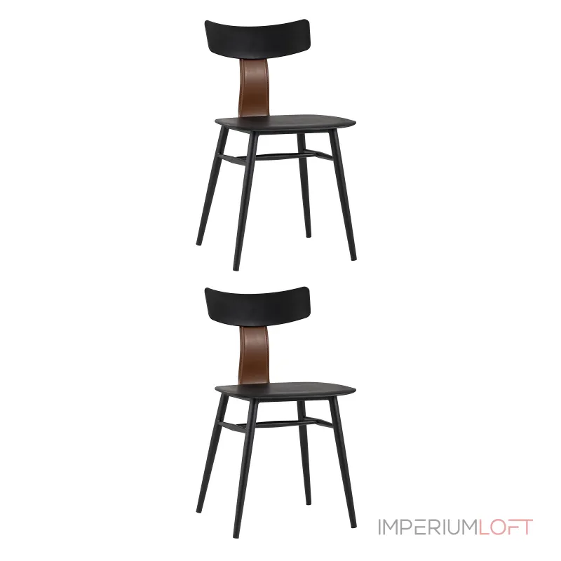 Стул ANT черный 2 шт. Stool Group УТ000037208 от ImperiumLoft